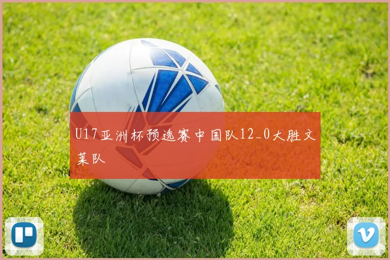 U17亚洲杯预选赛中国队12_0大胜文莱队