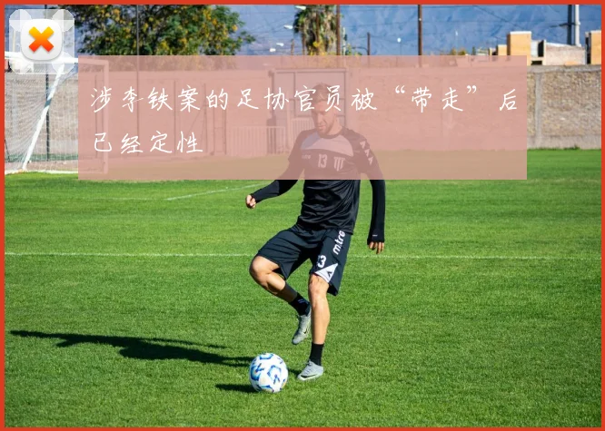 涉李铁案的足协官员被“带走”后已经定性