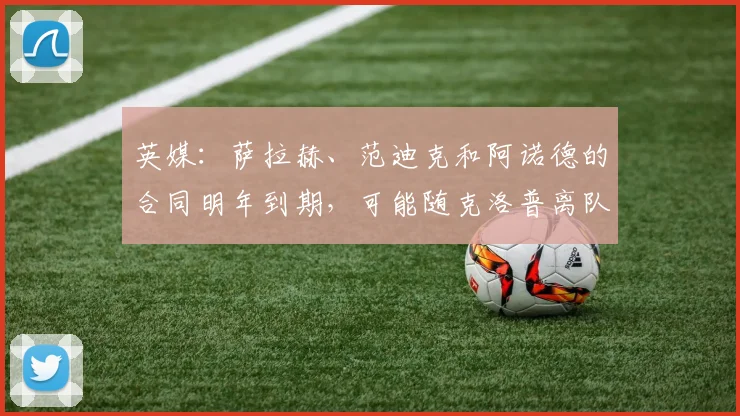 英媒：萨拉赫、范迪克和阿诺德的合同明年到期，可能随克洛普离队